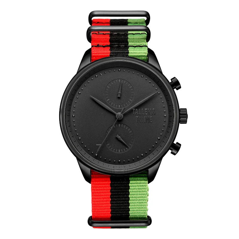 Talley & Twine Watch Company M-rbg-c 46 mm kol saati