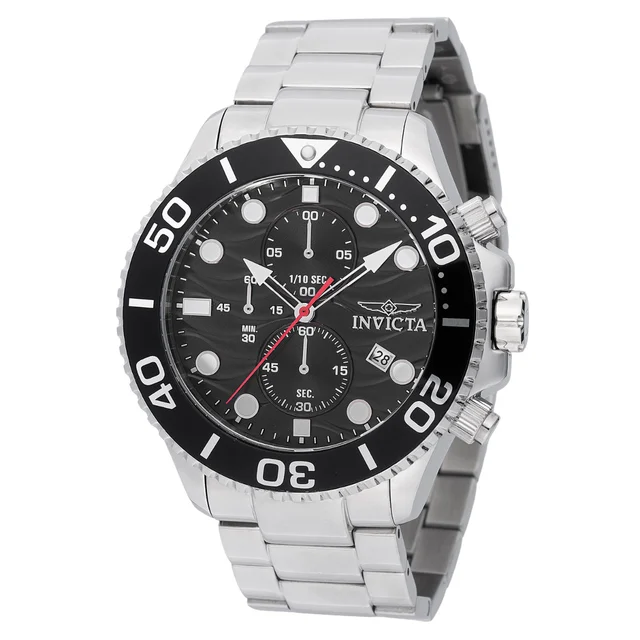 Invicta Pro Diver Watch - 53mm. Silver (50221) kol saati