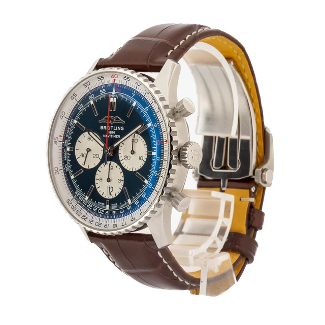 Breitling Navitimer B01 Chronograph 46 AB0137211C1P1 kol saati