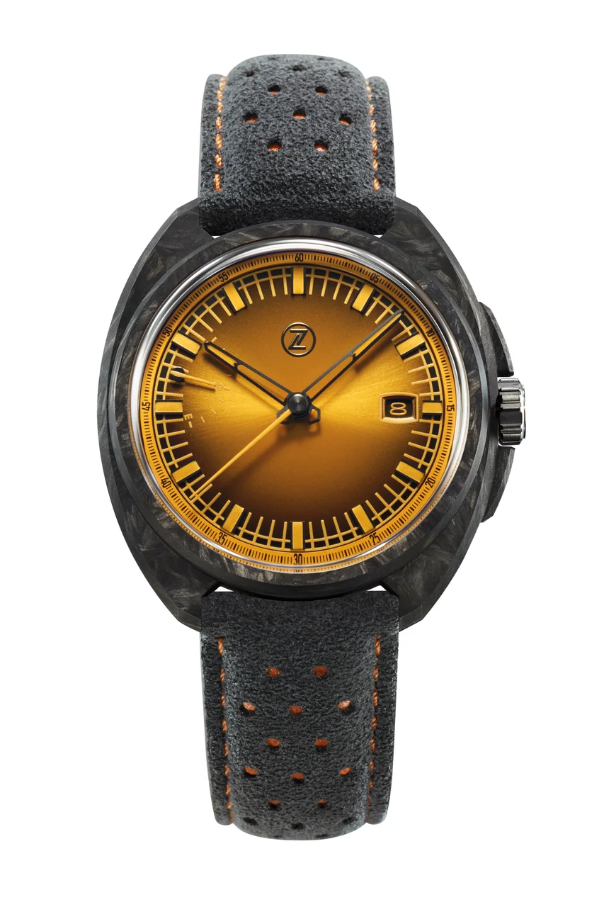 Zelos Carbon LT Carbon 40 mm kol saati