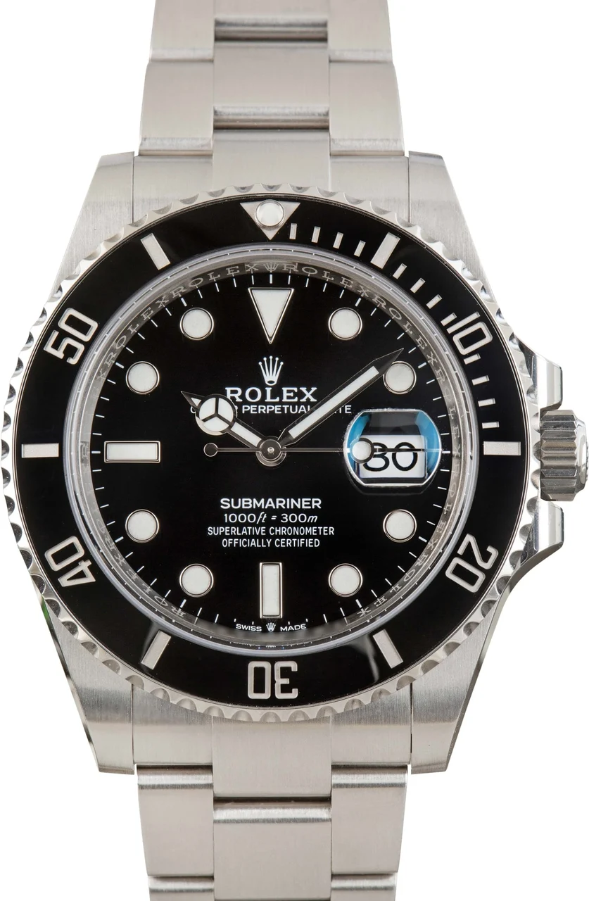Rolex DUF Submariner Ref. 126610 Black Dial 41 mm kol saati