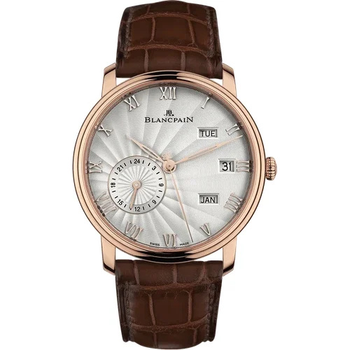 Blancpain Villeret Quantième Annuel GMT 6670 3642 55B kol saati