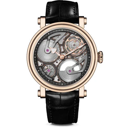 Speake-Marin One & Two Openworked Tourbillon 42mm Red Gold 424211040 kol saati