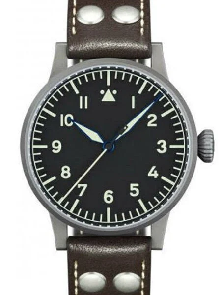 Laco Scratch and Dent - Munster Type A Dial Swiss Automatic Pilot Watch with Sapphire Crystal #861748 1 SND416 kol saati