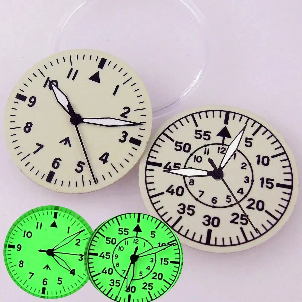 Tandorio Full Luminous Dial 29mm Watch Dial Face Number marker Hand Fit for NH35A NH36A Miyota8215 821A ST1612 ETA2824 2836 PT5000 For Dive Watches 1005005936458752-only hand-Fit Miyota DG 29 mm kol saati