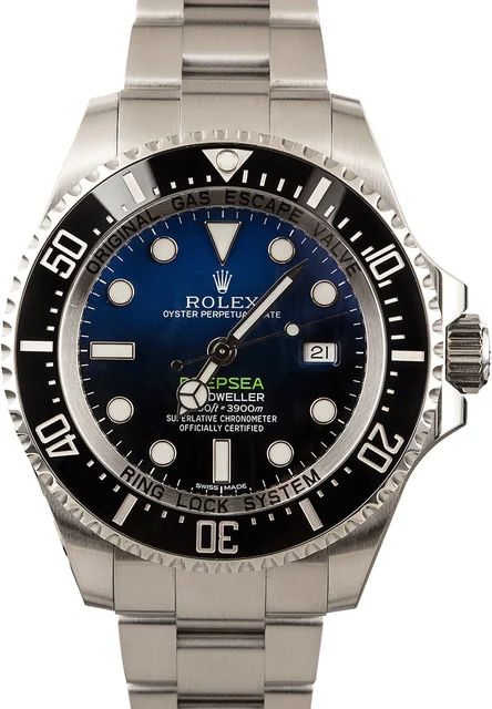 Rolex Sea-Dweller Deepsea 116660 James Cameron 116660BLSO kol saati