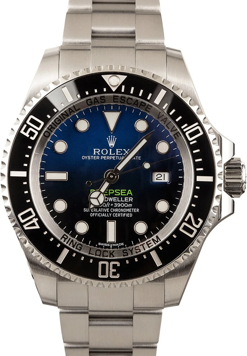 Rolex Sea-Dweller Deepsea 116660 James Cameron 116660BLSO 44 mm kol saati