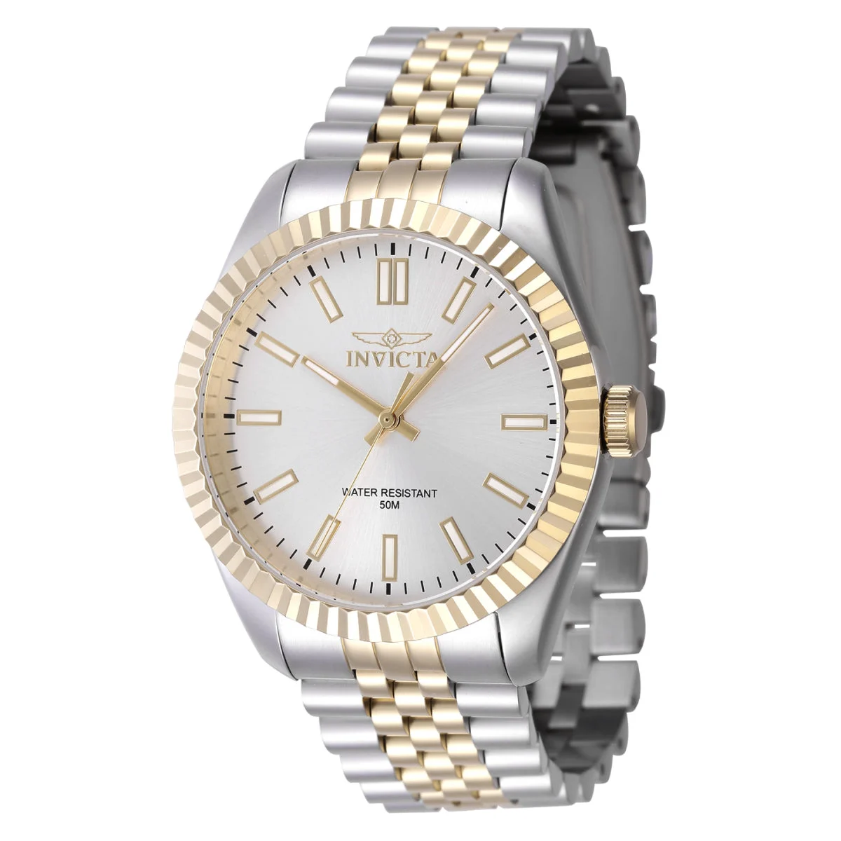 Invicta Specialty Oxford Watch - 43mm. Gold, Steel (47484) 43 mm kol saati