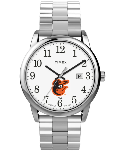 Timex Easy Reader Expansion Bracelet Baltimore Orioles TWZBORIMZ kol saati