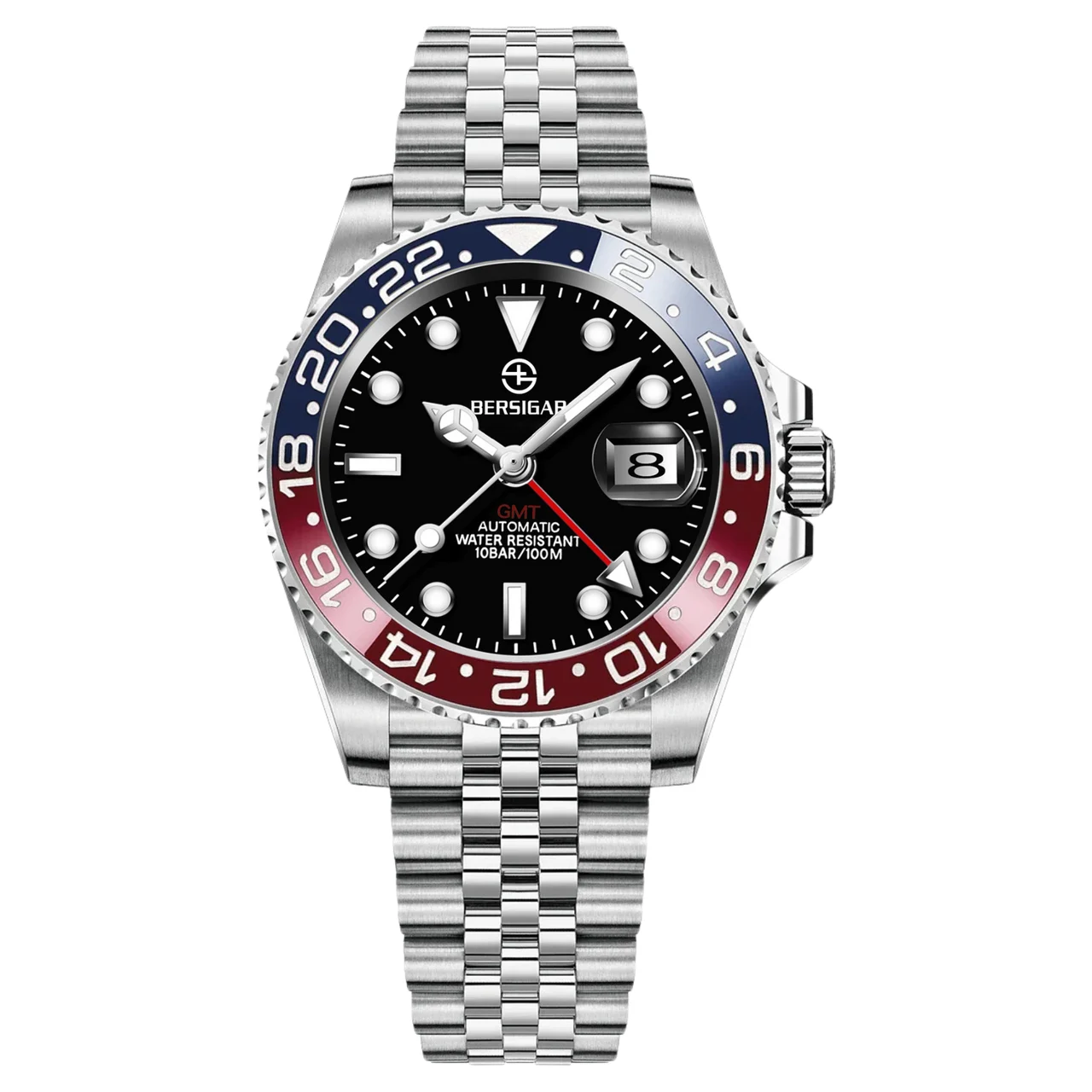 Bersigar Watches Luxaura BG1662PEPSI 40 mm kol saati