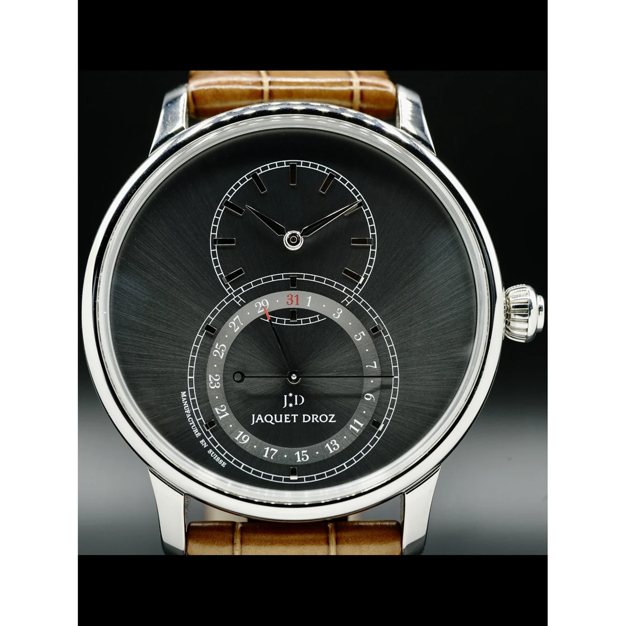 Jaquet Droz Grande Seconde Quantieme J007030248 210000028826 43 mm kol saati