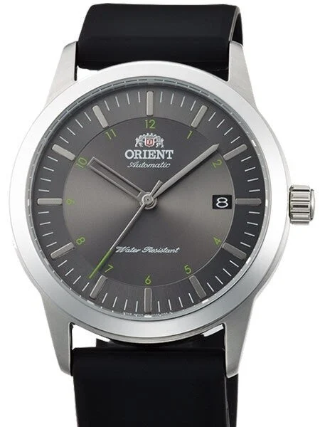Orient Sentinel Automatic + Hand Wind Watch with Grey Dial #AC05004K kol saati