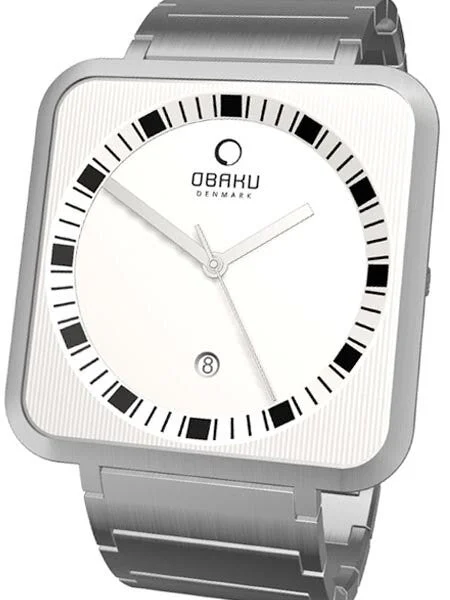 Obaku Harmony Quartz Watch with Stainless Steel Bracelet #V139GCISC kol saati