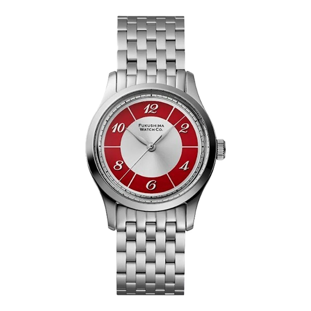 FUKUSHIMA Futaba Scarlet Red F002.01.02 34 mm kol saati