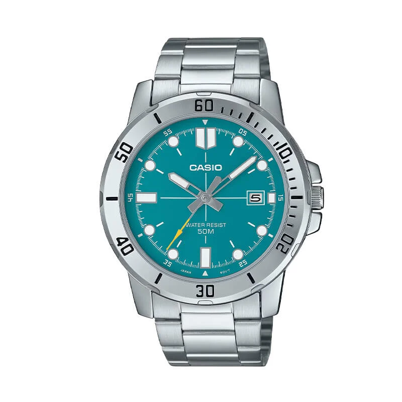 Casio MTP-VD01D-3E2V 45 mm kol saati