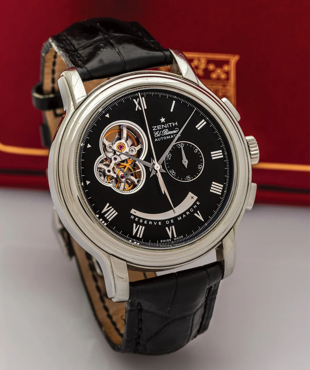 Zenith El Primero Chronomaster Steel 03 1260 4021 kol saati