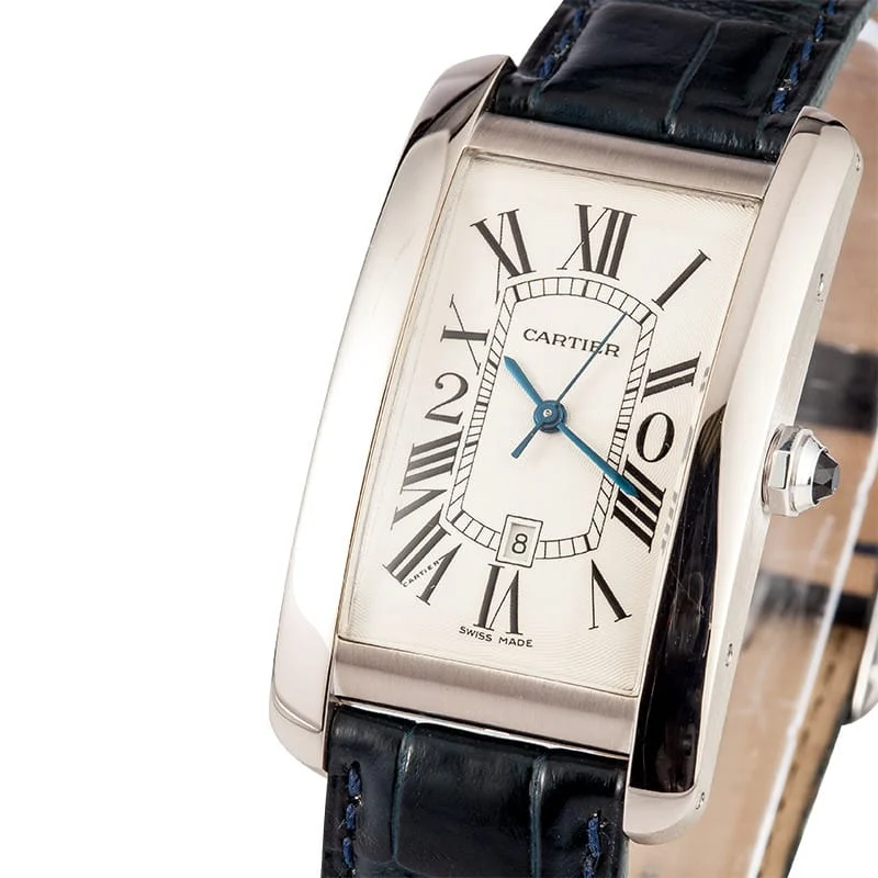 Cartier Tank Americaine 3236 33 mm kol saati