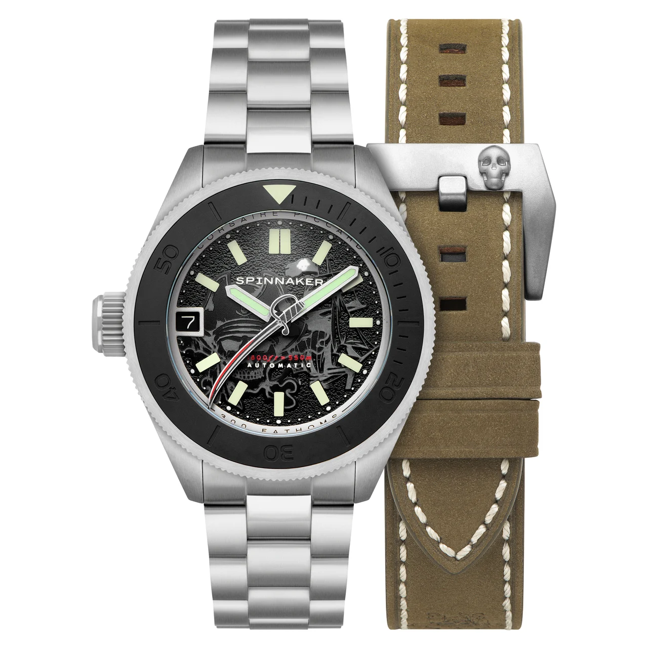 Piccard Automatic Pirate Black SP-5148-11 kol saati