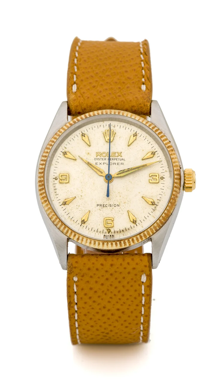 Rolex Air-King 5501 Two Tone 34 mm kol saati
