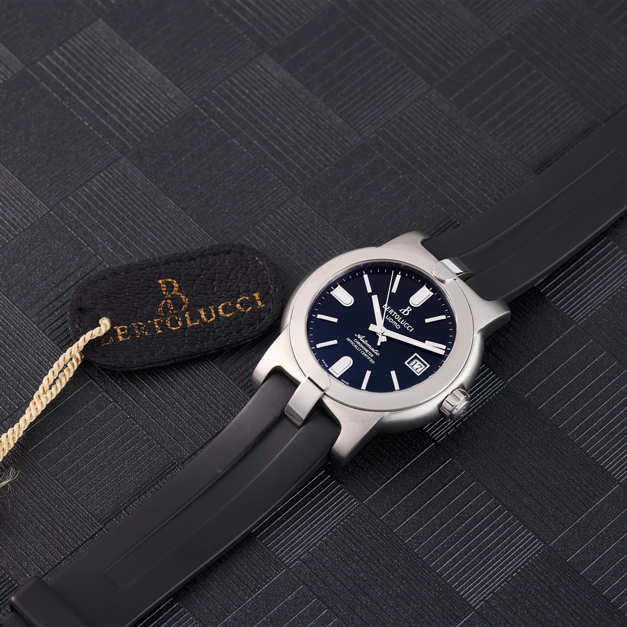 Bertolucci BERTOLUCCI, REF. 844.91.41.10D, UOMO, CHRONOMETER, NOS, STAINLESS STEEL kol saati