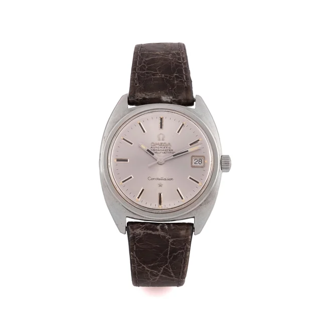 OMEGA OMEGA, REF. 168.017, CONSTELLATION, BOX AND CERTIFICATE A fine, self-winding, stainl