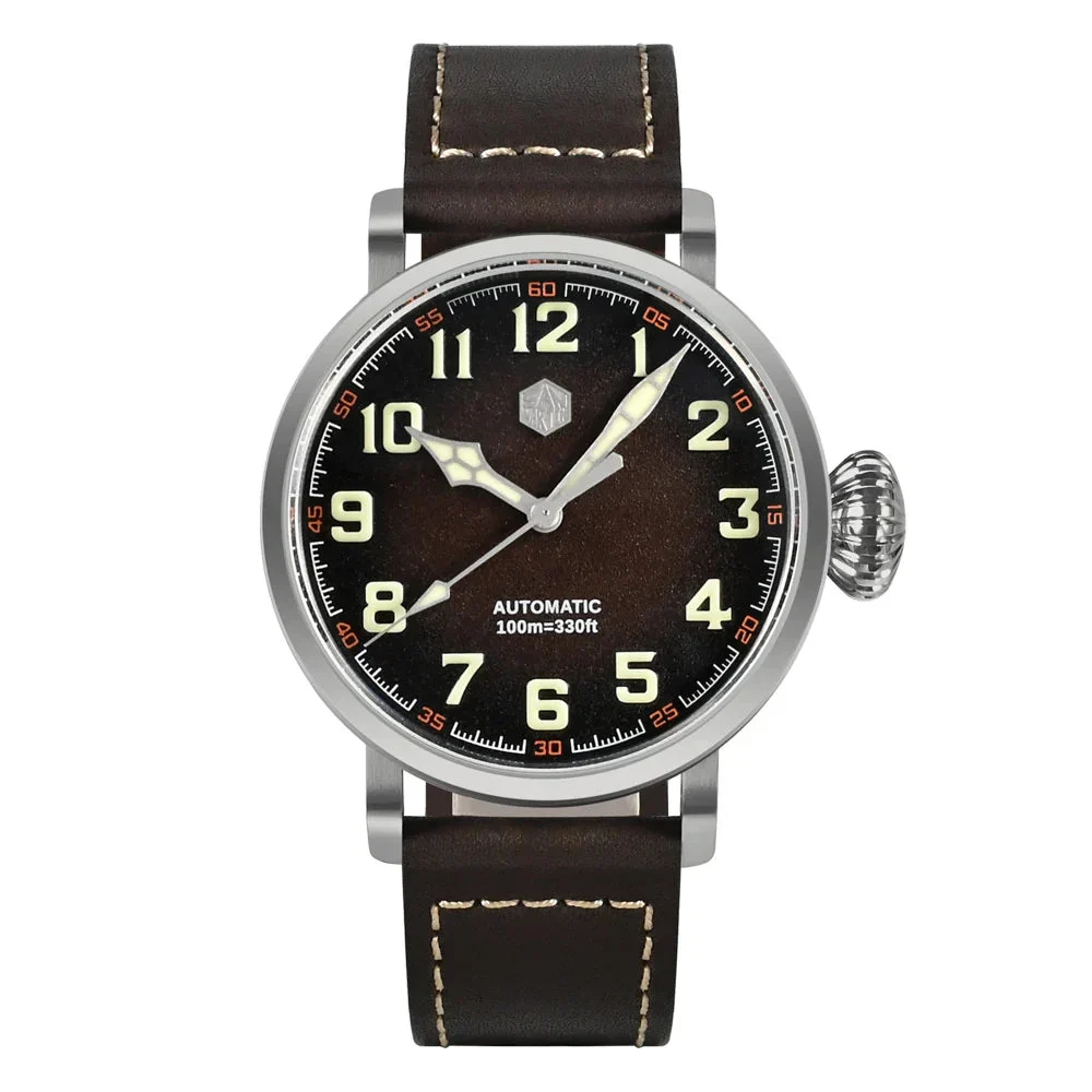 San Martin 43494730-brown-pt5000 40 mm kol saati