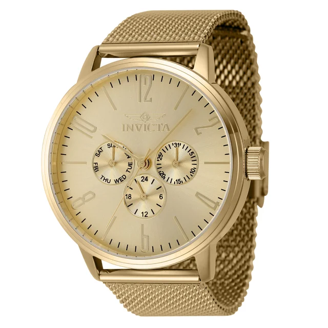 Invicta Specialty Axiom Watch - 44mm, Gold (47122) kol saati