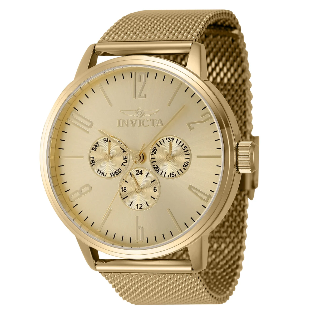 Invicta Specialty Axiom Watch - 44mm, Gold (47122) 44 mm kol saati