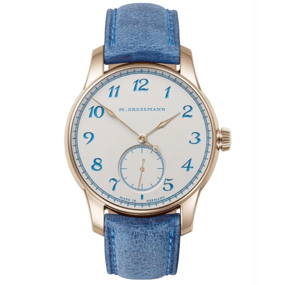 Moritz Grossmann HAMATIC Silver-Plated by Friction MG-004167 41 mm kol saati