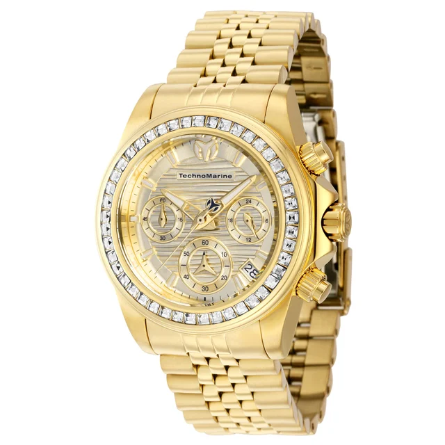 Technomarine Manta Ray Watch - 38mm, Gold (TM-222025) kol saati