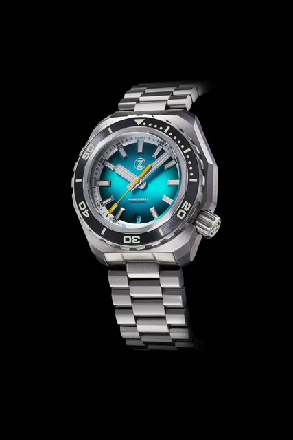 Zelos Hammerhead 2 1000m Steel 'Teal' Seiko NH35 kol saati