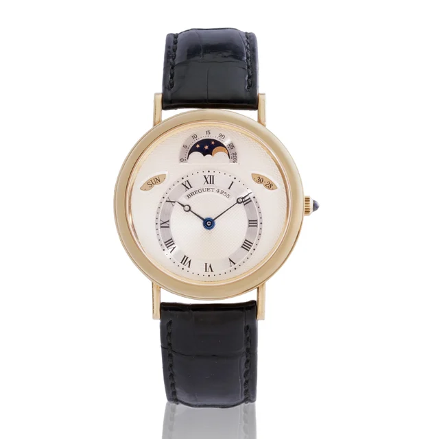 Breguet BREGUET, REF. 3330, DAY-DATE MOONPHASE, YELLOW GOLD kol saati
