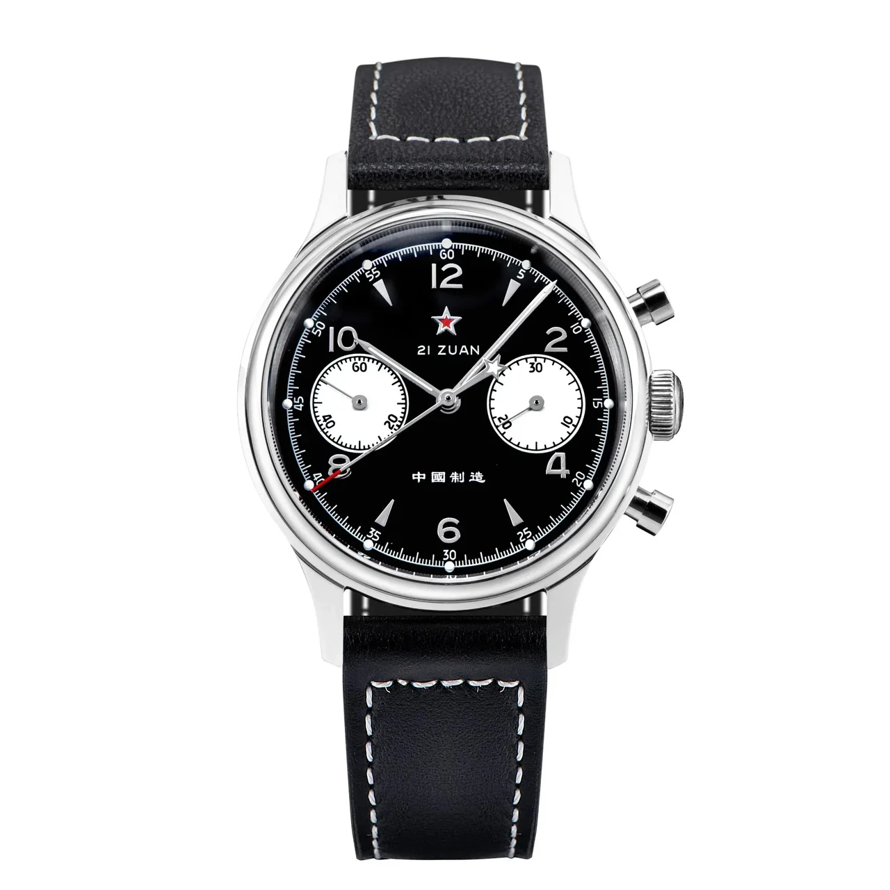 Sea-Gull Seagull Movement Watch SU1962BK 1963 38mm (Made In China) 38 mm kol saati
