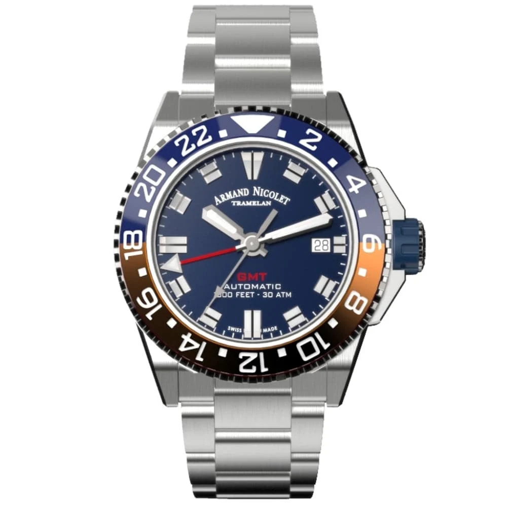 Armand Nicolet A487BGU-BU-MA2481AA 41 mm kol saati