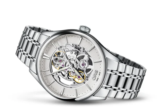 Oris Artelier Skeleton 01 734 7721 4051-07 8 21 88 kol saati
