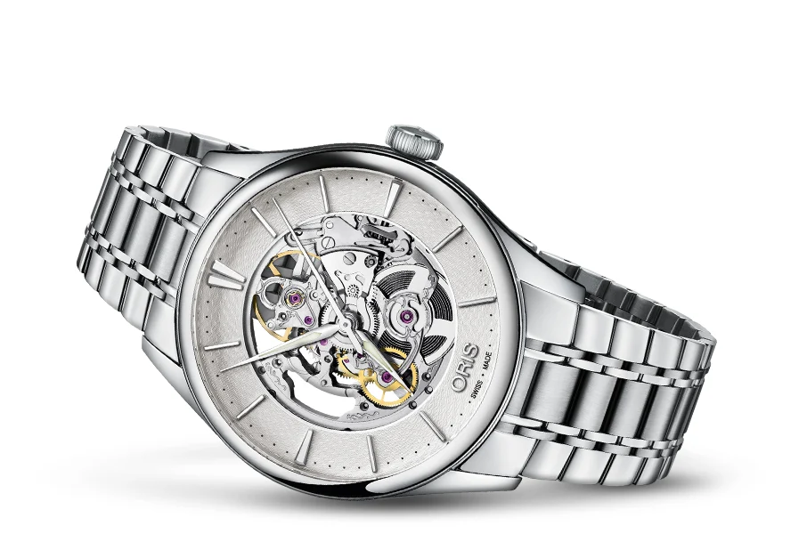Oris Artelier Skeleton 01 734 7721 4051-07 8 21 88 40 mm kol saati