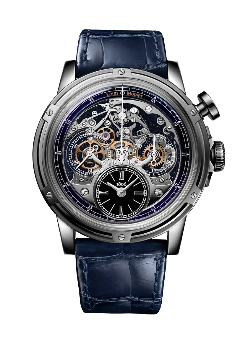 Louis Moinet Louis Moinet LM-154.73.15 46 mm kol saati