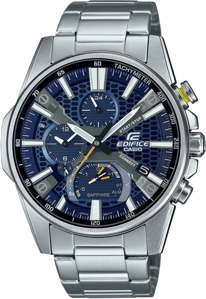 Casio Edifice Akilli Telefon Bağlantili EQB-1200D-2ADR 45.2 mm kol saati