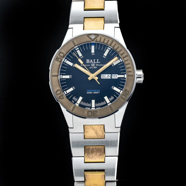 Ball Roadmaster Archangel 40mm Blue Dial on Bracelet 210009N35005 kol saati