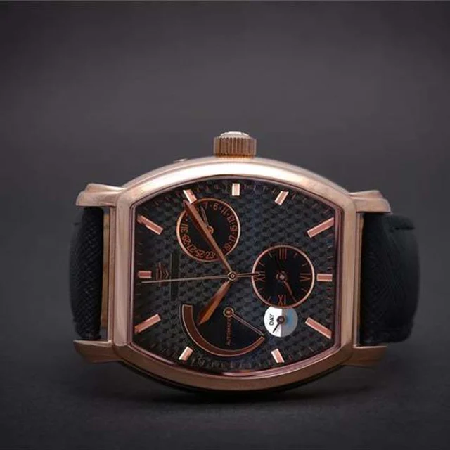 Matt Arend Cadre Rose-gold Black MA 671 LE CADRE ROSE-GOLD BLACK kol saati