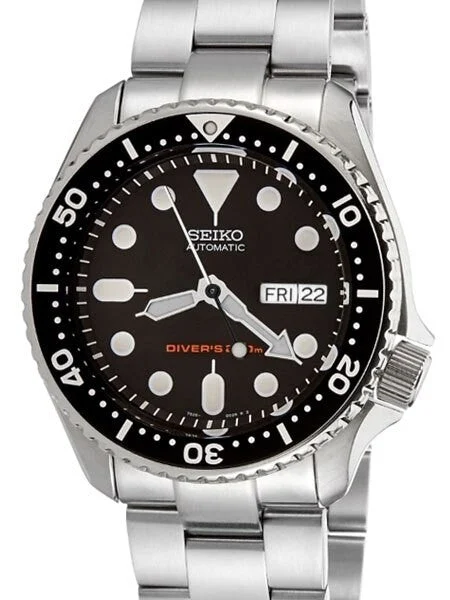 Seiko Divers Automatic Watch Super-O "Boyer" Edition with a Flat Sapphire Crystal #SKX007 SKX007-FS kol saati