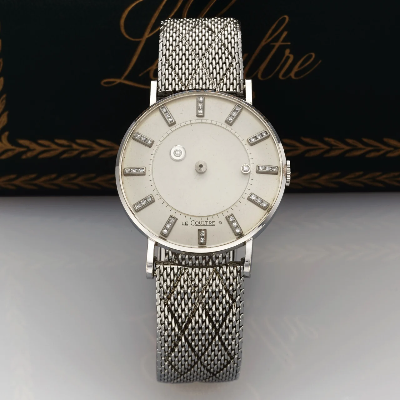 Lecoultre Mystery Watch White Gold 727-722-103D kol saati