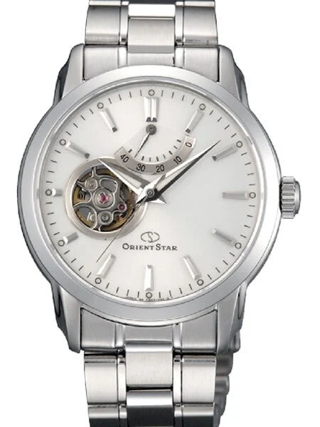Orient Star Open-Heart Automatic with Sapphire Crystal and Power Reserve #DA02002W kol saa
