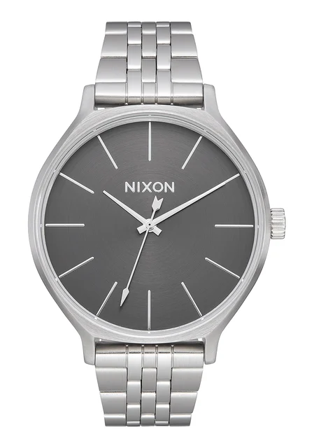 Nixon US Clique - All Silver / Gray A1249-2762-00 kol saati