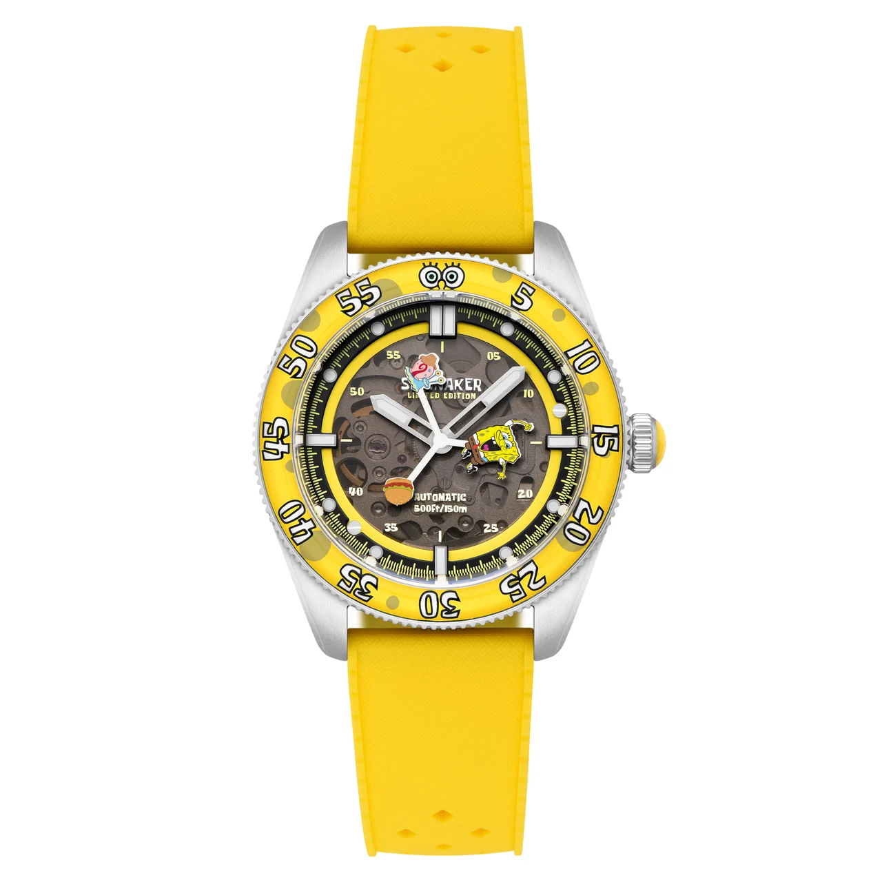 Croft Mid-size Skeleton Automatic Krabby Flipper SP-5152-02 kol saati
