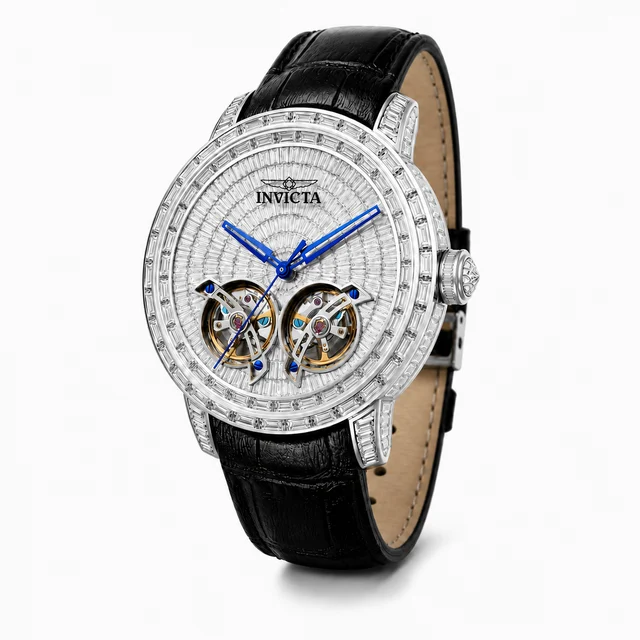 Invicta Objet D Art Litochrat Automatic Watch - 45mm, Black with Interchangeable Strap (69