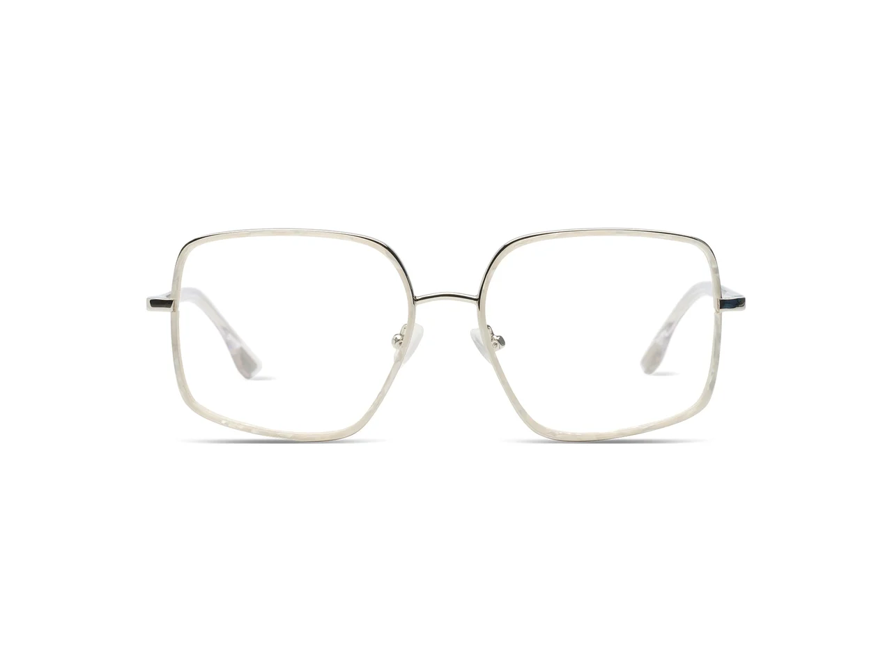 Komono Amelia White Shell Silver KOM-O1882 kol saati