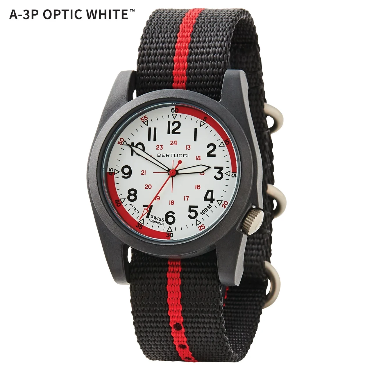 Bertucci Optic White 13391 42 mm kol saati