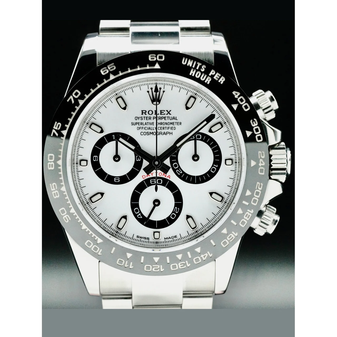 Rolex Daytona White Dial 210000055631 40 mm kol saati