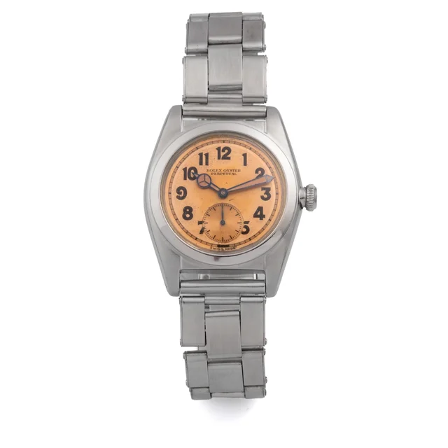 Rolex ROLEX, REF. 2764, CHRONOMETRE, BLACK DIAL, STEEL kol saati